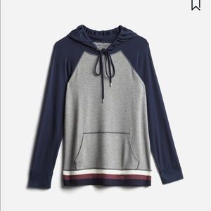 Market & Spruce knit hooded shirt